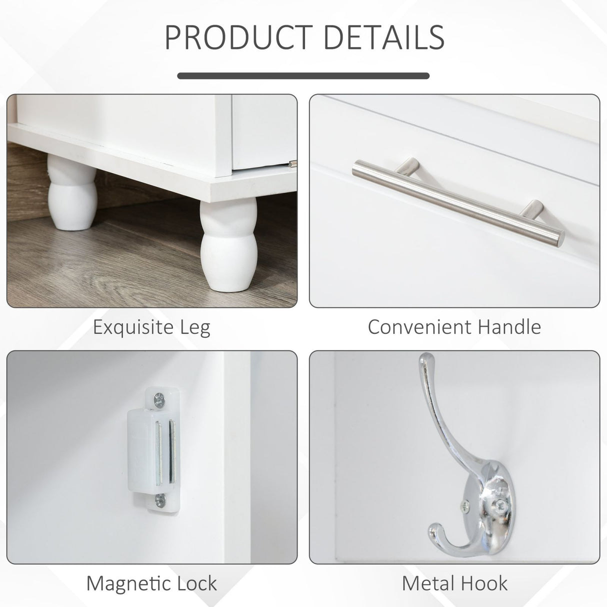 easycomfort easycomfort mobile per ingresso appendiabiti con scarpiera e mensole in legno mdf bianco