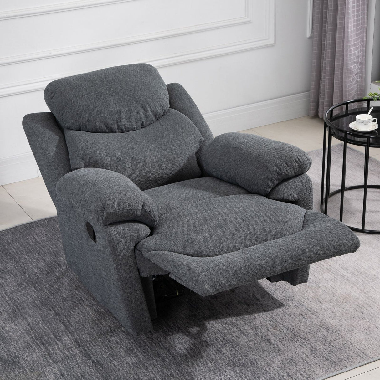 easycomfort easycomfort poltrona relax reclinabile divano sedia ergonomico con schienale reclinabile e poggiapiedi ean 8055776913636