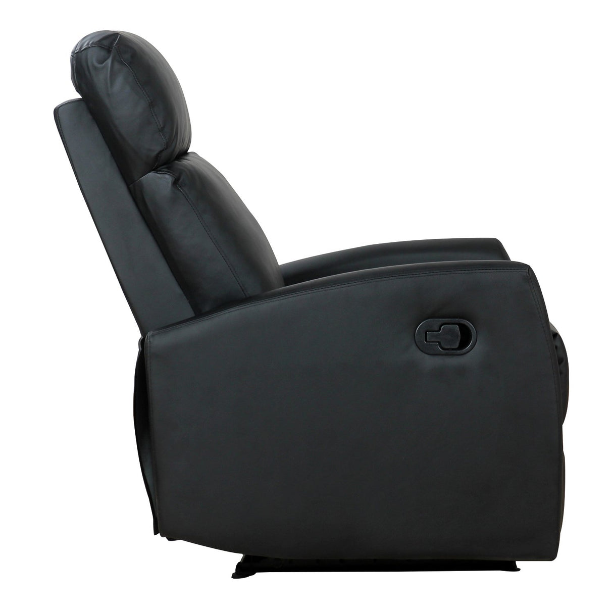 easycomfort easycomfort poltrona relax reclinabile ergonomica in ecopelle 65x92x100cm nero ean 8054144137315