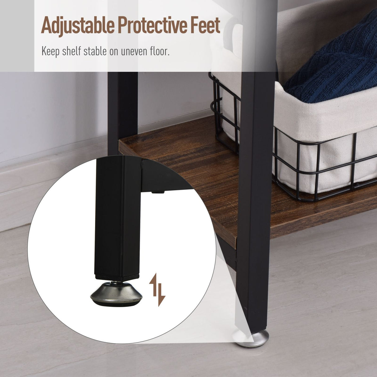 easycomfort easycomfort scaffale libreria da parete in legno e metallo nero con 6 ripiani stile industriale ean 8055776912851