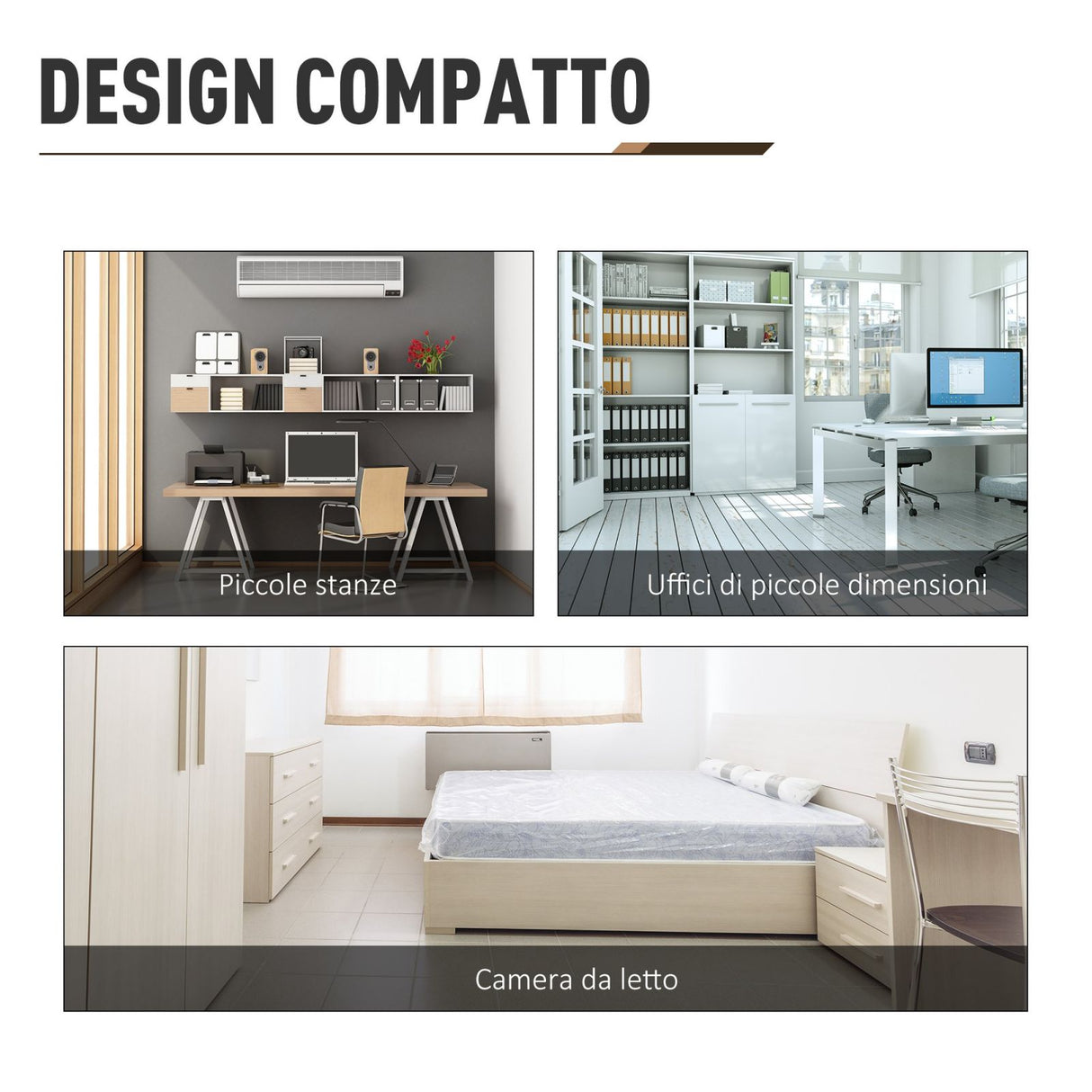 easycomfort easycomfort scrivania con libreria in legno multicolore 120x60x148cm