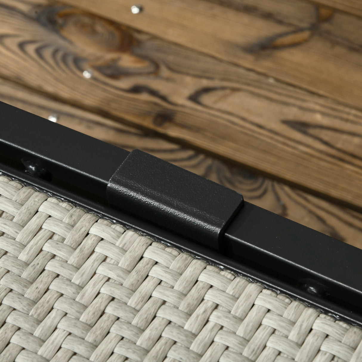 easycomfort easycomfort sdraio da giardino in rattan e alluminio regolabile in 5 posizioni con ruote 162x60x90 cm