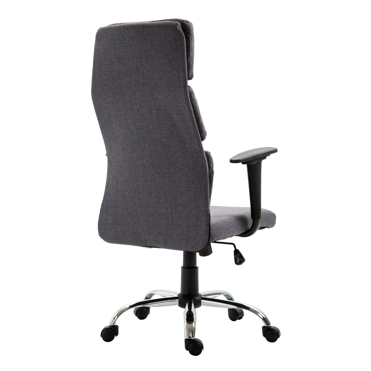 easycomfort easycomfort sedia da ufficio girevole con schienale alto regolabile in tessuto grigio ean 8055776914244