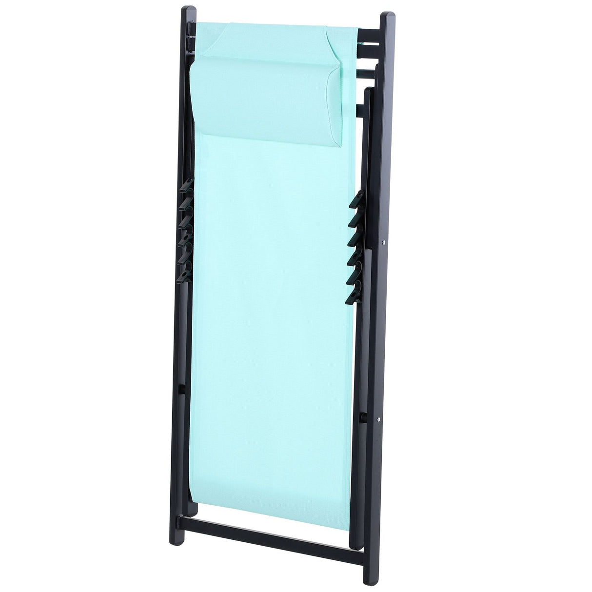 easycomfort easycomfort set 2 sedie sdraio pieghevoli in alluminio e texilene azzurro ean 8054144133683