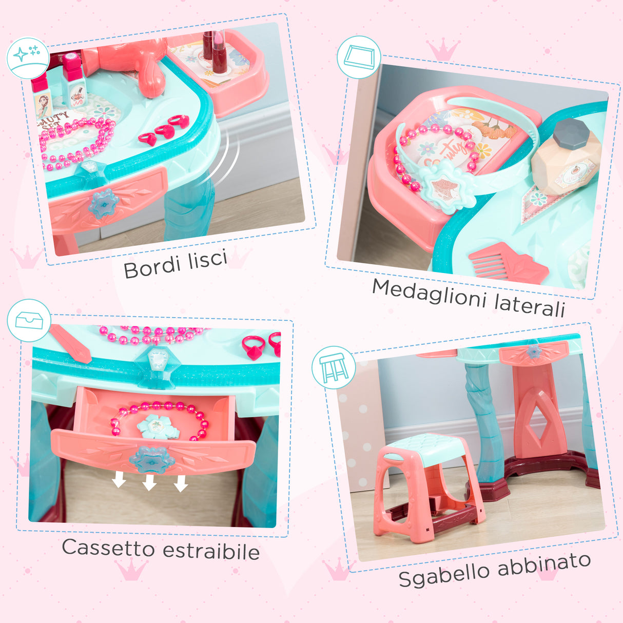 easycomfort easycomfort set toeletta con sgabello per bambini da 3 6 anni luci musica e accessori inclusi
