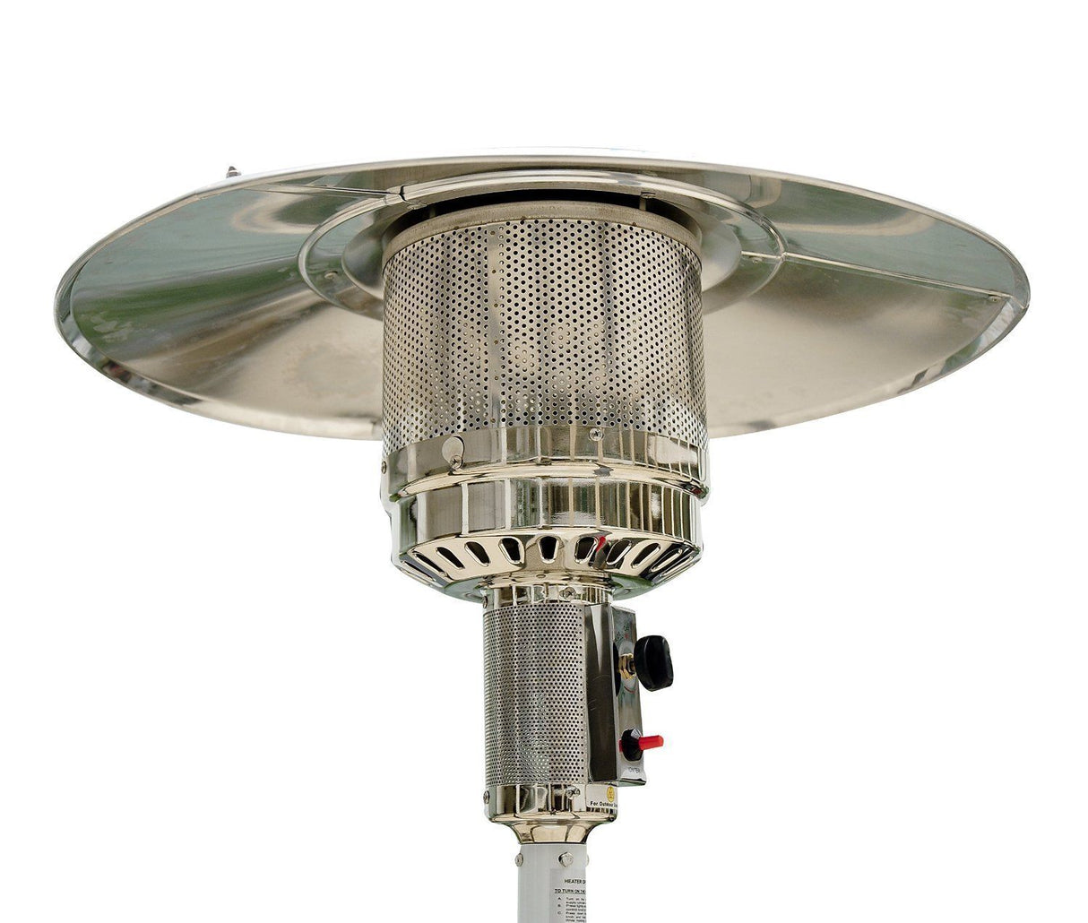 easycomfort easycomfort stufetta da esterno fungo a gas in piastra di ferro patio heater riscaldamento bianco ean 8054144139593