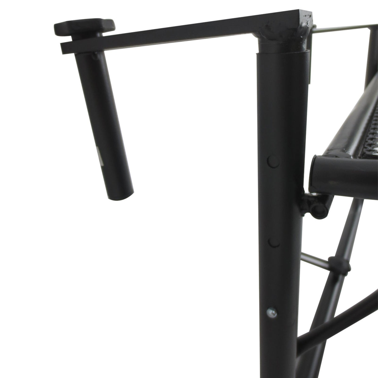 easycomfort easycomfort tavolino da appendere alla ringhiera del balcone regolabile in altezza ferro nero 60x45x50 cm ean 8054111846240