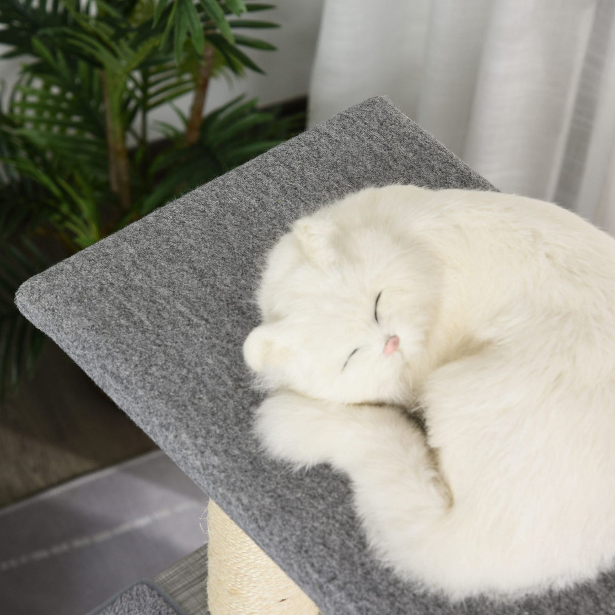 easycomfort easycomfort tiragraffi per gatti multi attivita con cuccia palla cestino sospeso grigio ean 8054144135533