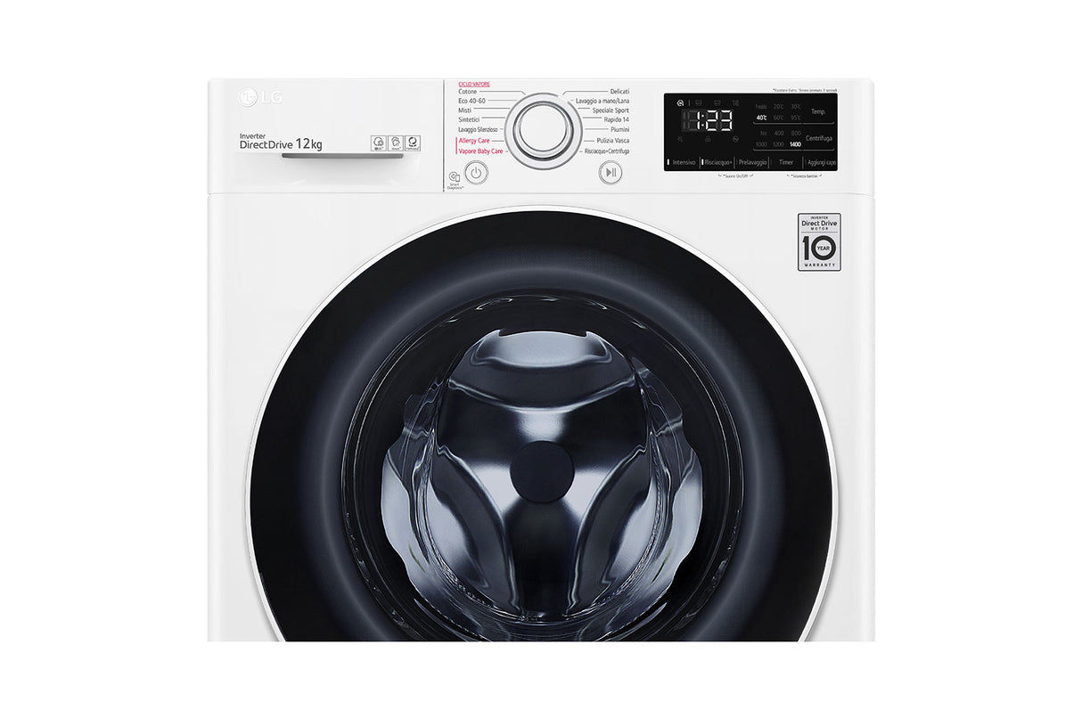 lg lg lavatrice ai dd 12 kg classe energetica b lavaggio a vapore f4wv312s0e ean 8806091512796