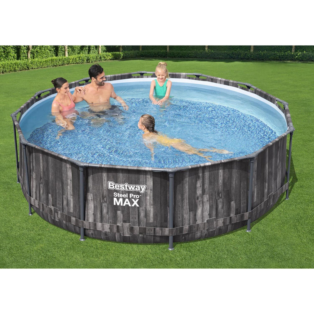 bestway piscina fuori terra bestway 5614x frame pool steel pro max 366x100h scaletta pompa filtrante 9 150 litri