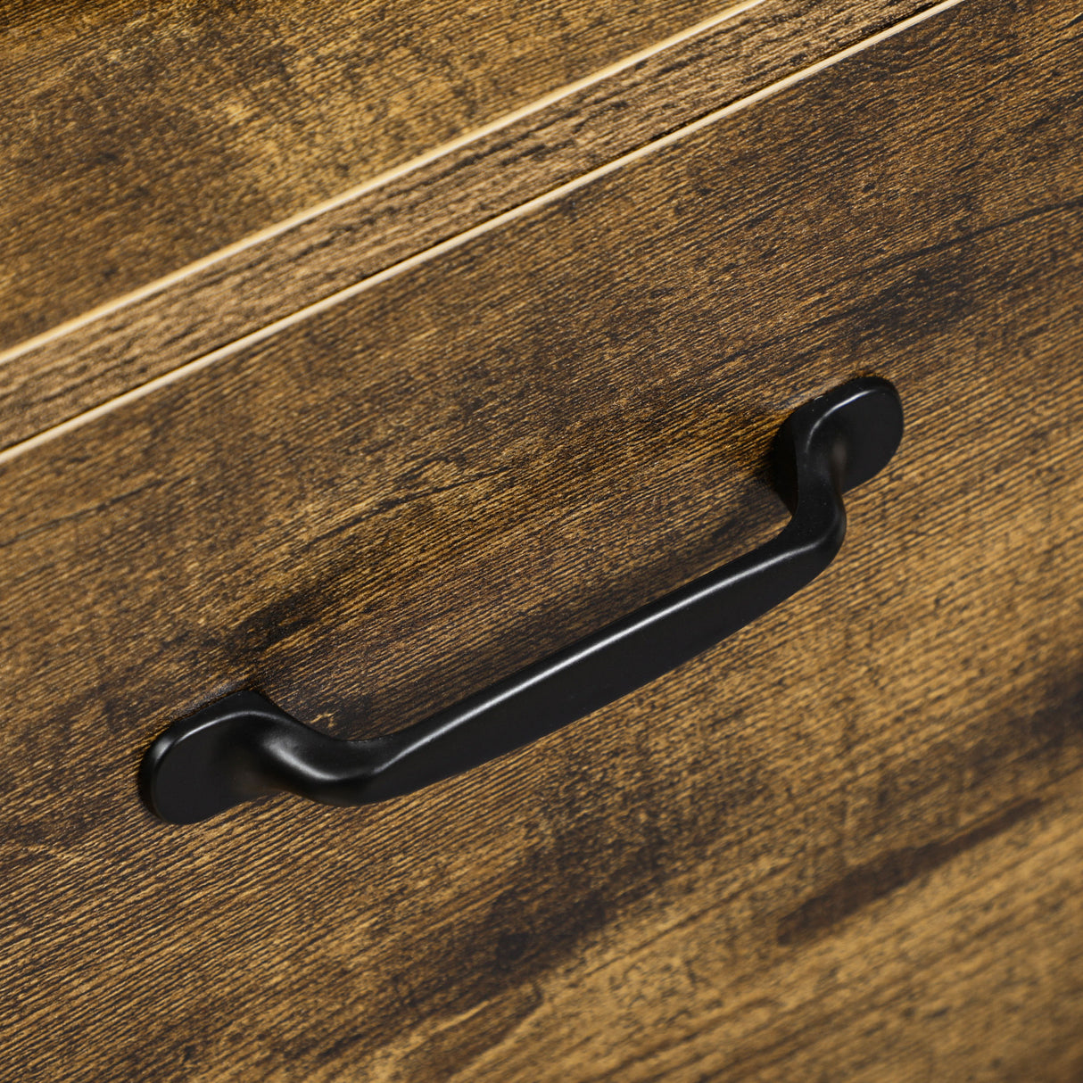 easycomfort easycomfort cassettiera a 2 cassetti in truciolato marrone con gambe in metallo per camera da letto studio e soggiorno 65x40x75 cm