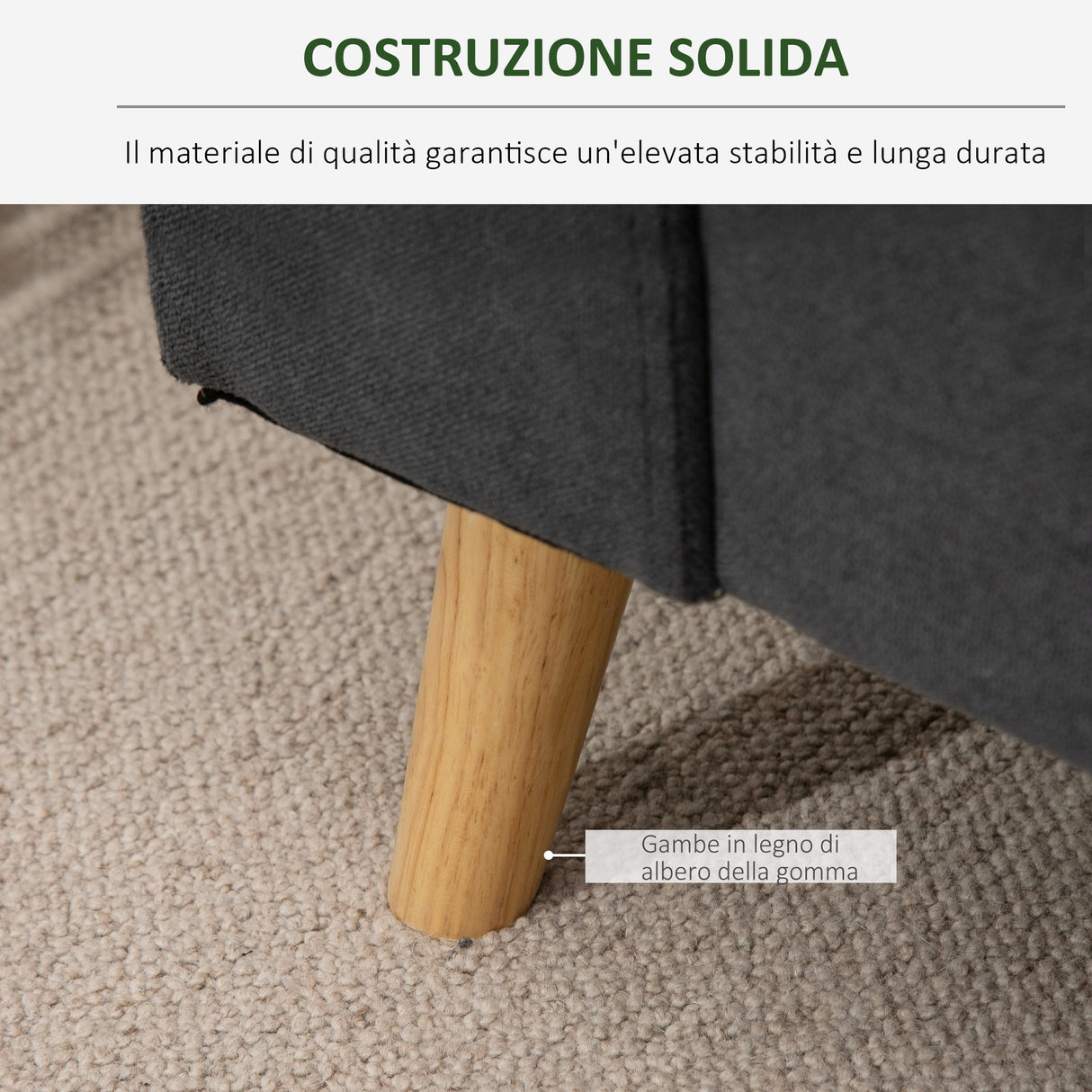 easycomfort easycomfort divano angolare 3 posti con penisola chaise longue reversibile design moderno in lino grigio 193x136x 85cm ean 8054144138480