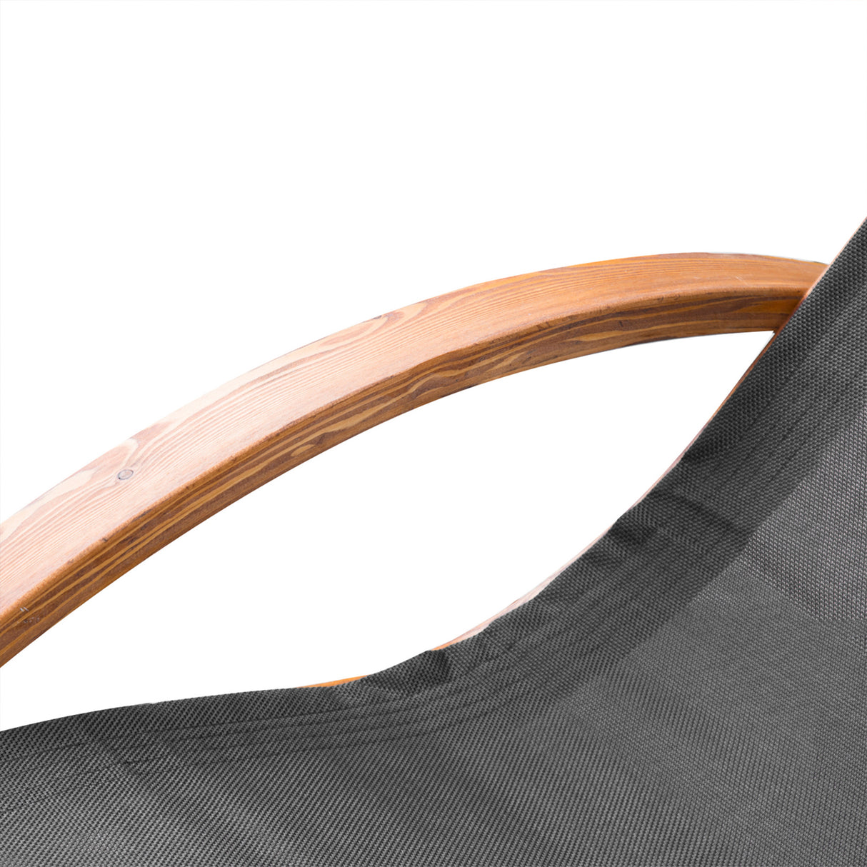 easycomfort easycomfort lettino prendisole chaise longue con poggiatesta in legno e tessuto a rete 165x72x86cm nerolegno