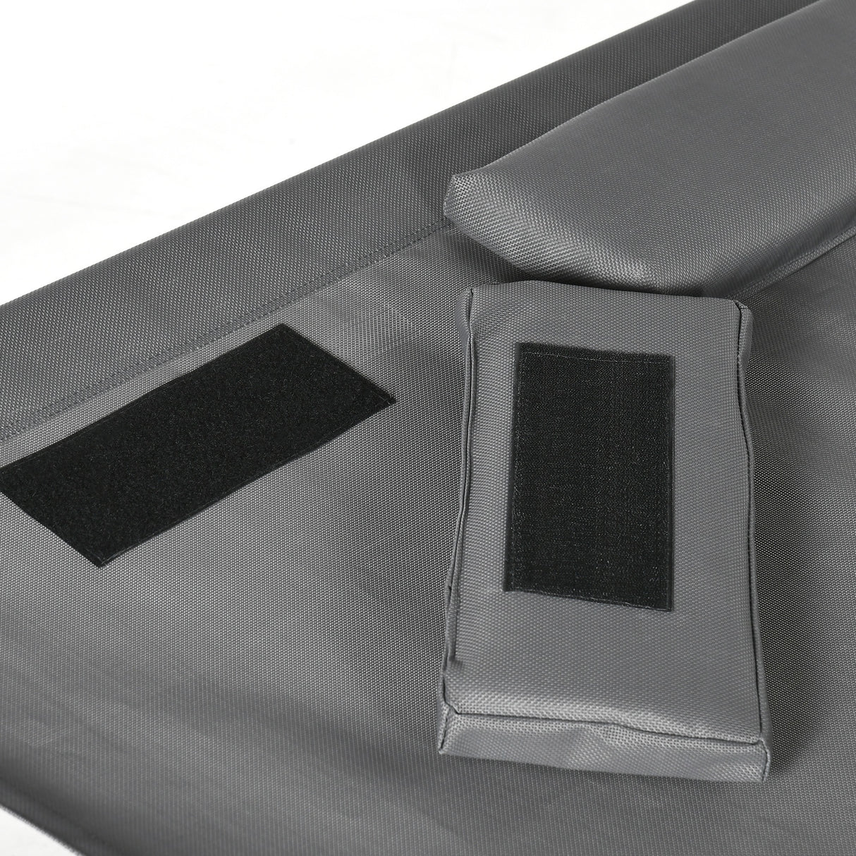 easycomfort easycomfort lettino prendisole reclinabile a 2 posti in acciaio con cuscino e tetto parasole 210x140x177 cm grigio