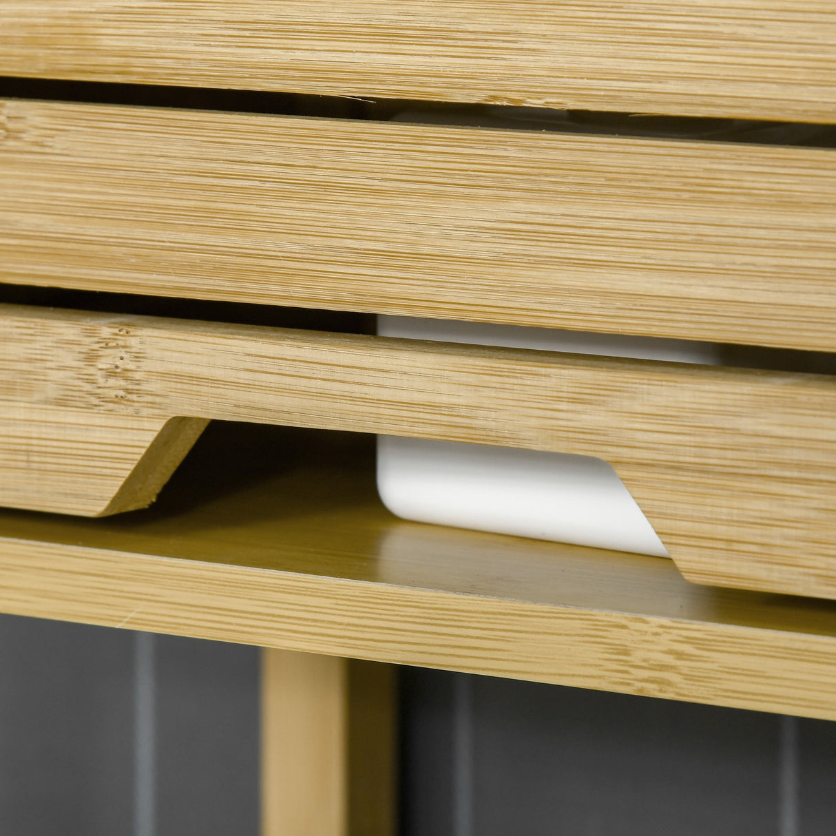 easycomfort easycomfort mobile bagno sopra wc salvaspazio in bambu scaffale per lavatrice con armadietto a 2 ante 60x23x173cm