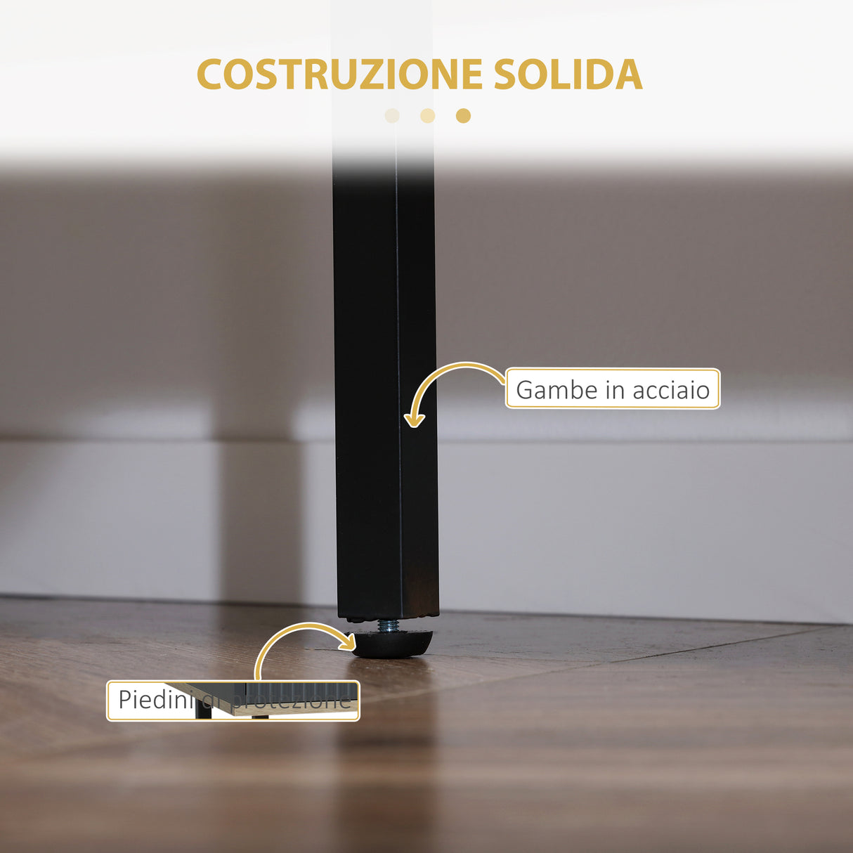 easycomfort easycomfort mobile porta tv fino a 55 con ripiano cassetto e armadietti 120x40x65cm grigio