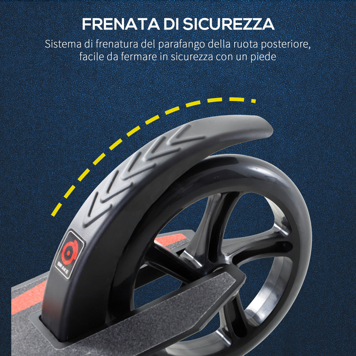 easycomfort easycomfort monopattino a spinta pieghevole per adulti e bambini in alluminio ruote grandi manubrio regolabile 87 101 5cm fino 100kg nero