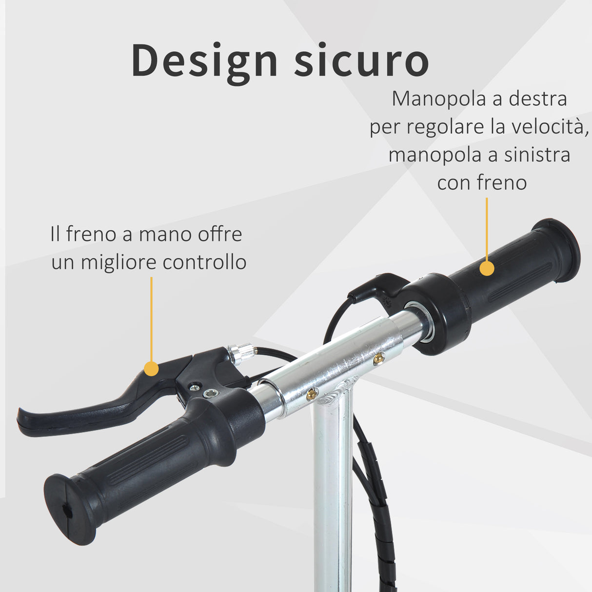 easycomfort easycomfort monopattino elettrico pieghevole per bambini con seggiolino altezza regolabile in metallo e pe nero 78x37x99cm