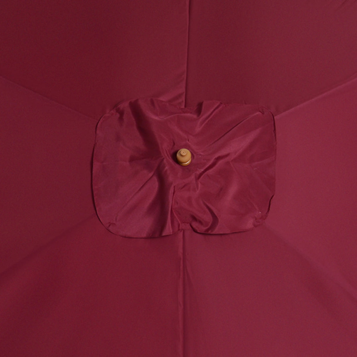 easycomfort easycomfort ombrellone 2x3 m da giardino impermeabile a 8 stecche in legno e bambu bordeaux