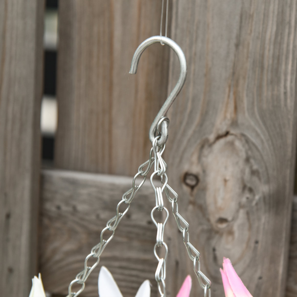 easycomfort easycomfort pianta artificiale di clematide set 2 pezzi con gancio catena e vaso inclusi 30 x 32a cm