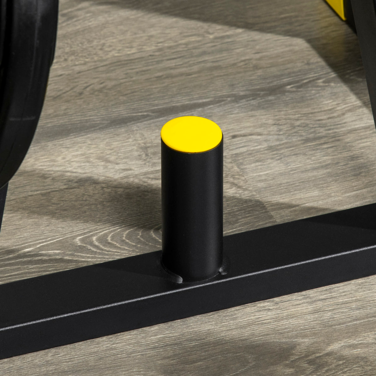 easycomfort easycomfort rastrelliera pesi e bilancieri in acciaio e pp per dischi con diametro da 5 cm 85 5x70x96 cm nera