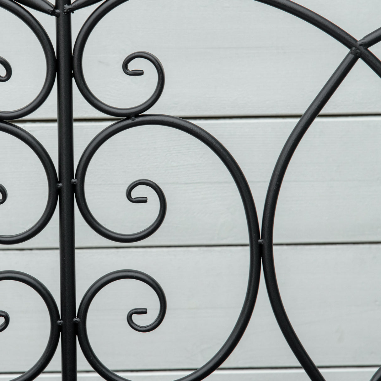 easycomfort easycomfort sedia a dondolo a 2 posti in metallo elegante con schienale decorato da esterni 102x74 5x78 cm nera