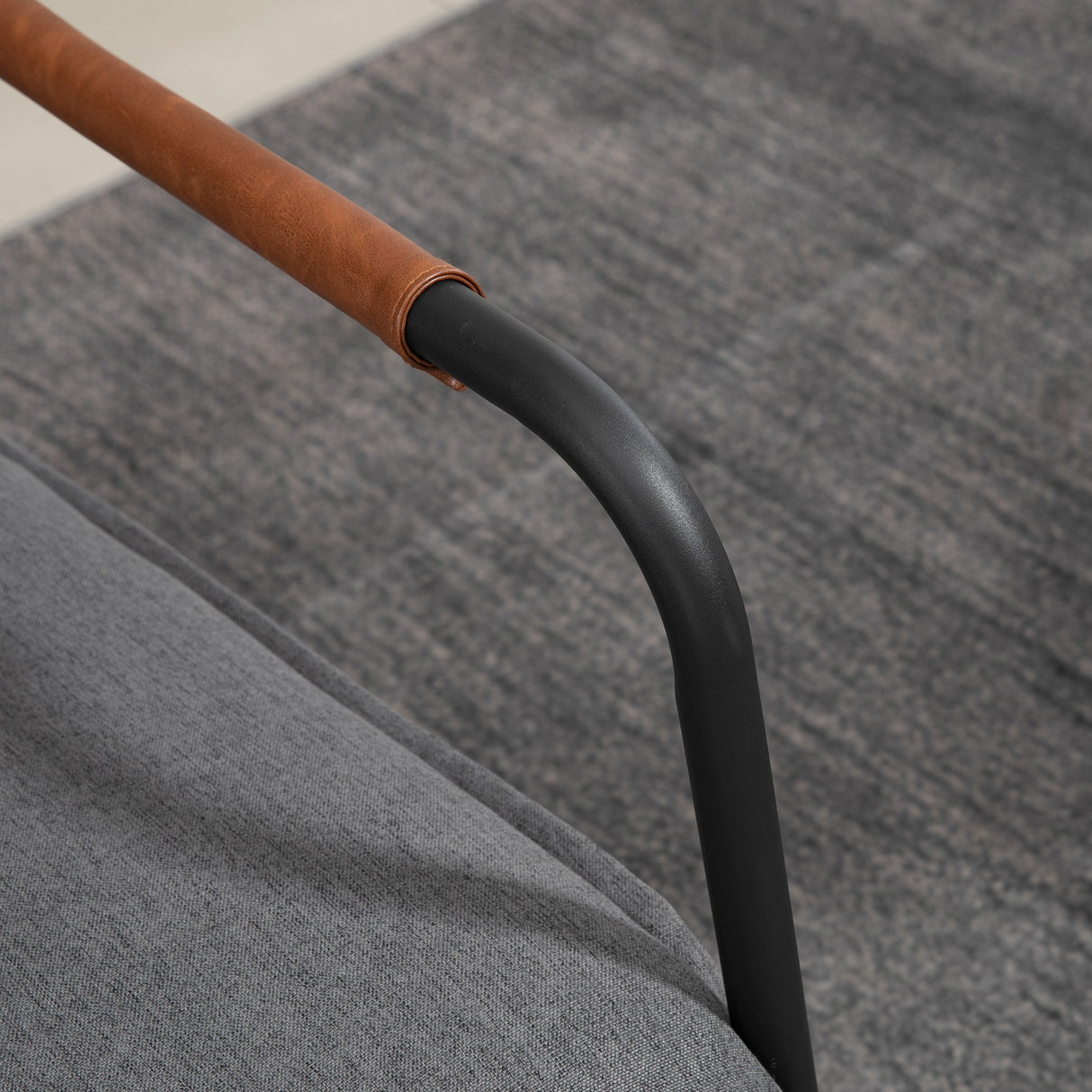 easycomfort easycomfort sedia moderna per soggiorno e camera da letto con braccioli seduta imbottita e tessuto effetto lino 65 5x85x85 cm