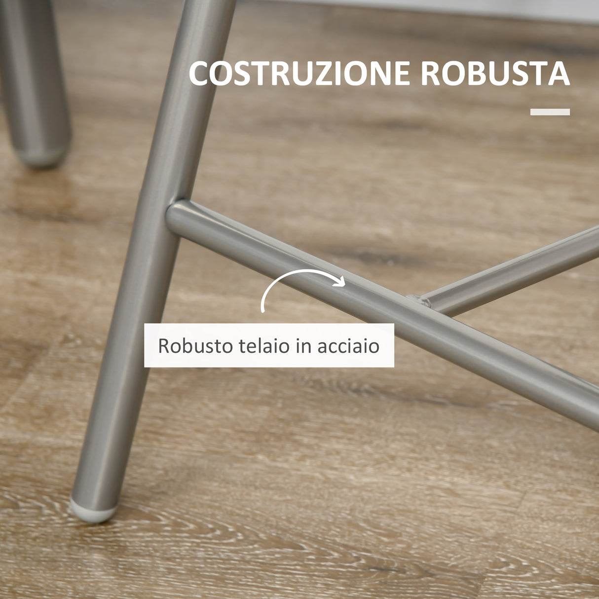 easycomfort easycomfort set da pranzo salvaspazio da 3 pezzi con tavolo da pranzo ovale con ripiano e 2 sedie in mdf e acciaio