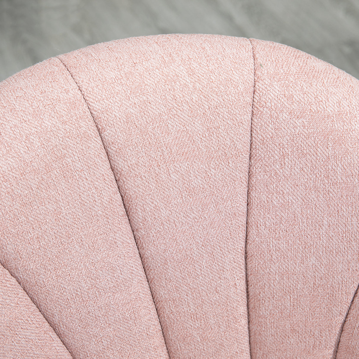 easycomfort easycomfort set di 2 sedie da pranzo in tessuto effetto lino con gambe in acciaio 55 5x59x81 cm rosa e oro