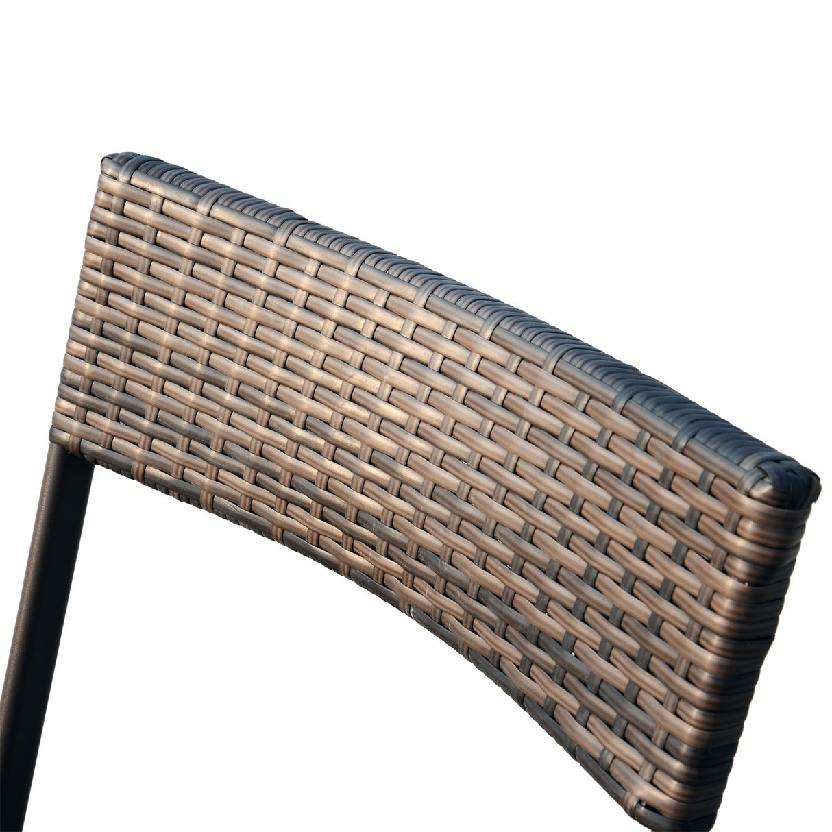 easycomfort easycomfort set tavolo e sedie da giardino 7pz tavolo da giardino con 6 sedie pieghevoli mobili da esterno polyrattan