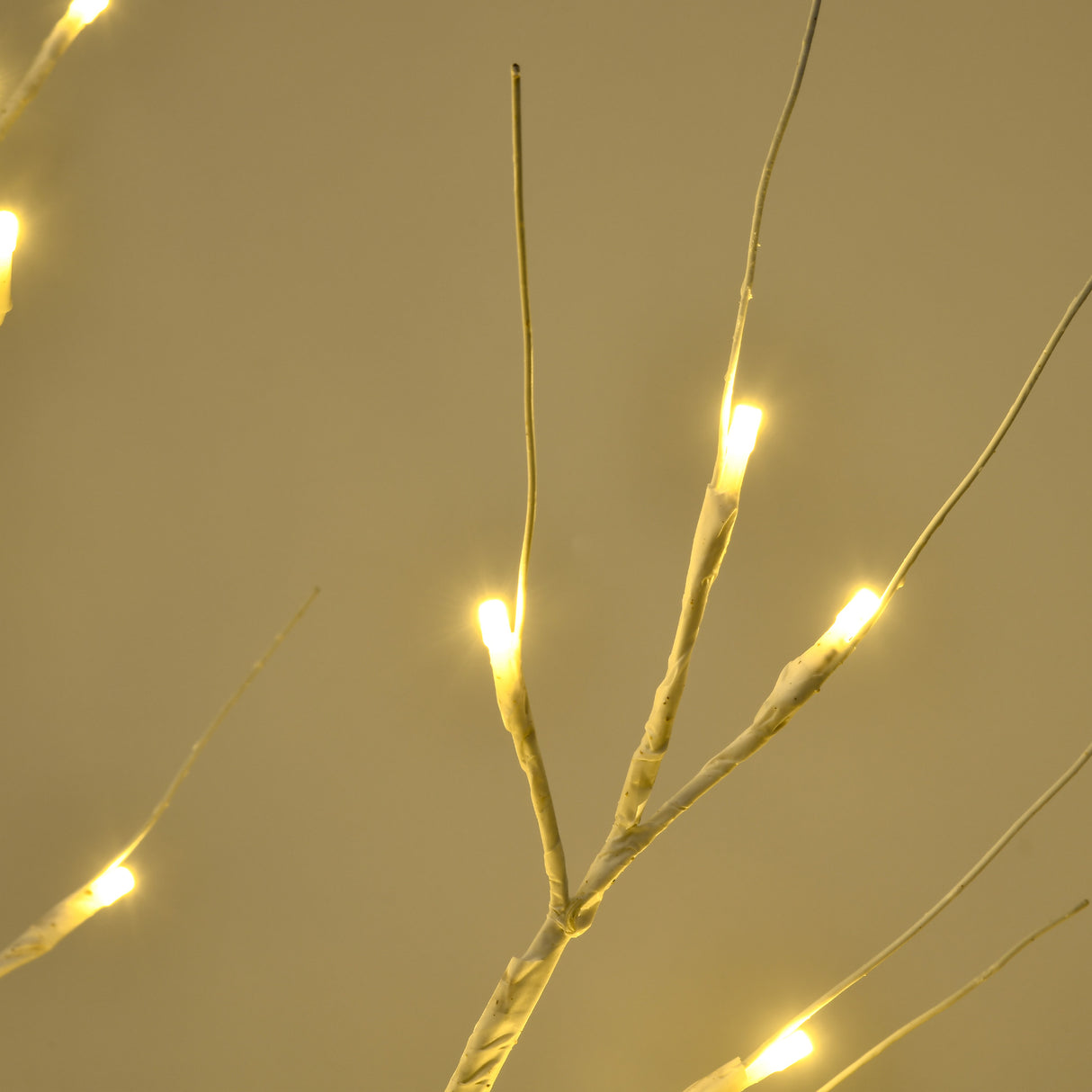 easycomfort easycomfort albero di natale bianco piccolo in pp e metallo con 72 luci led per interni ed esterni 17x17x120 cm