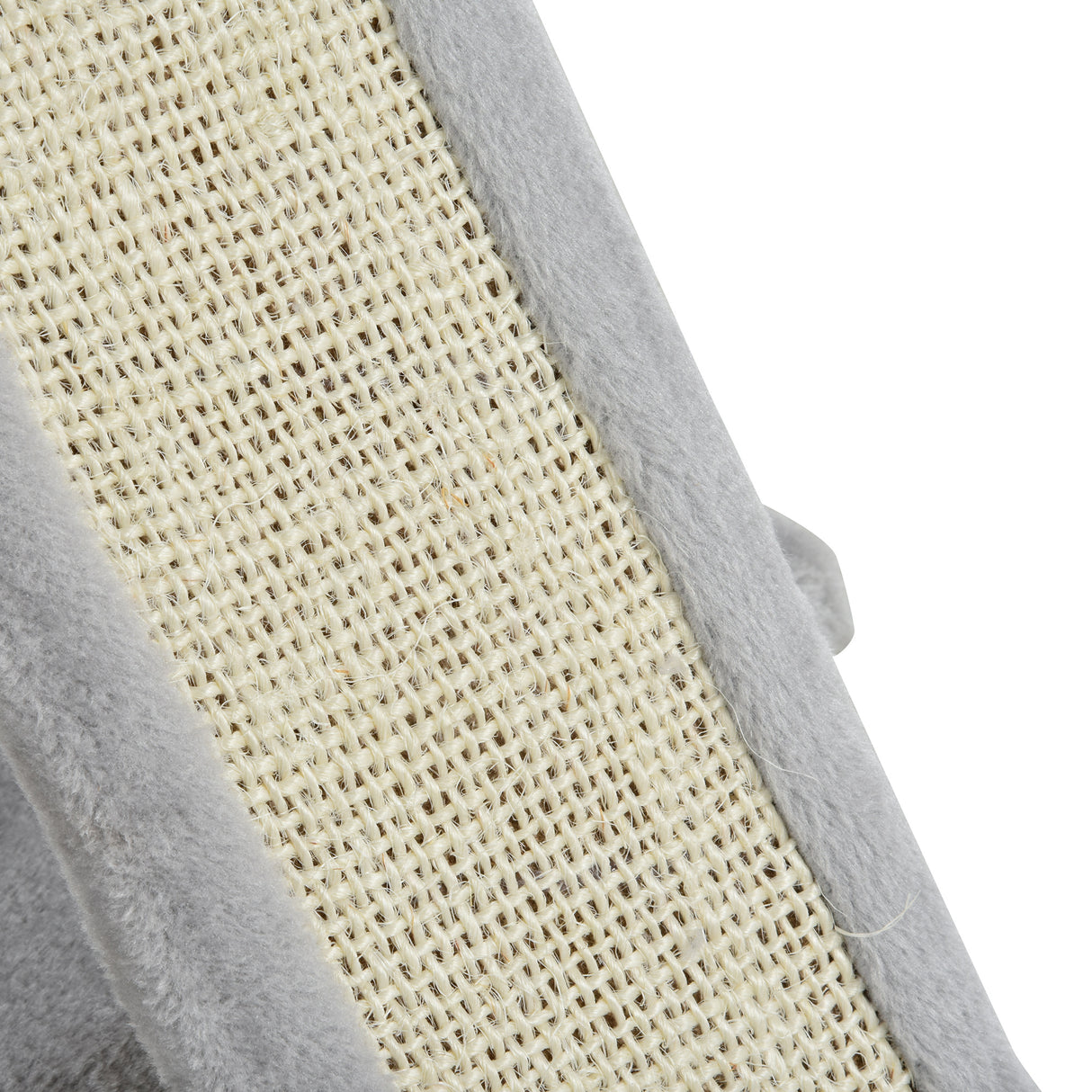 easycomfort easycomfort albero tiragraffi per gatti con pali in sisal lettino e 2 casette 59x39x83cm grigio