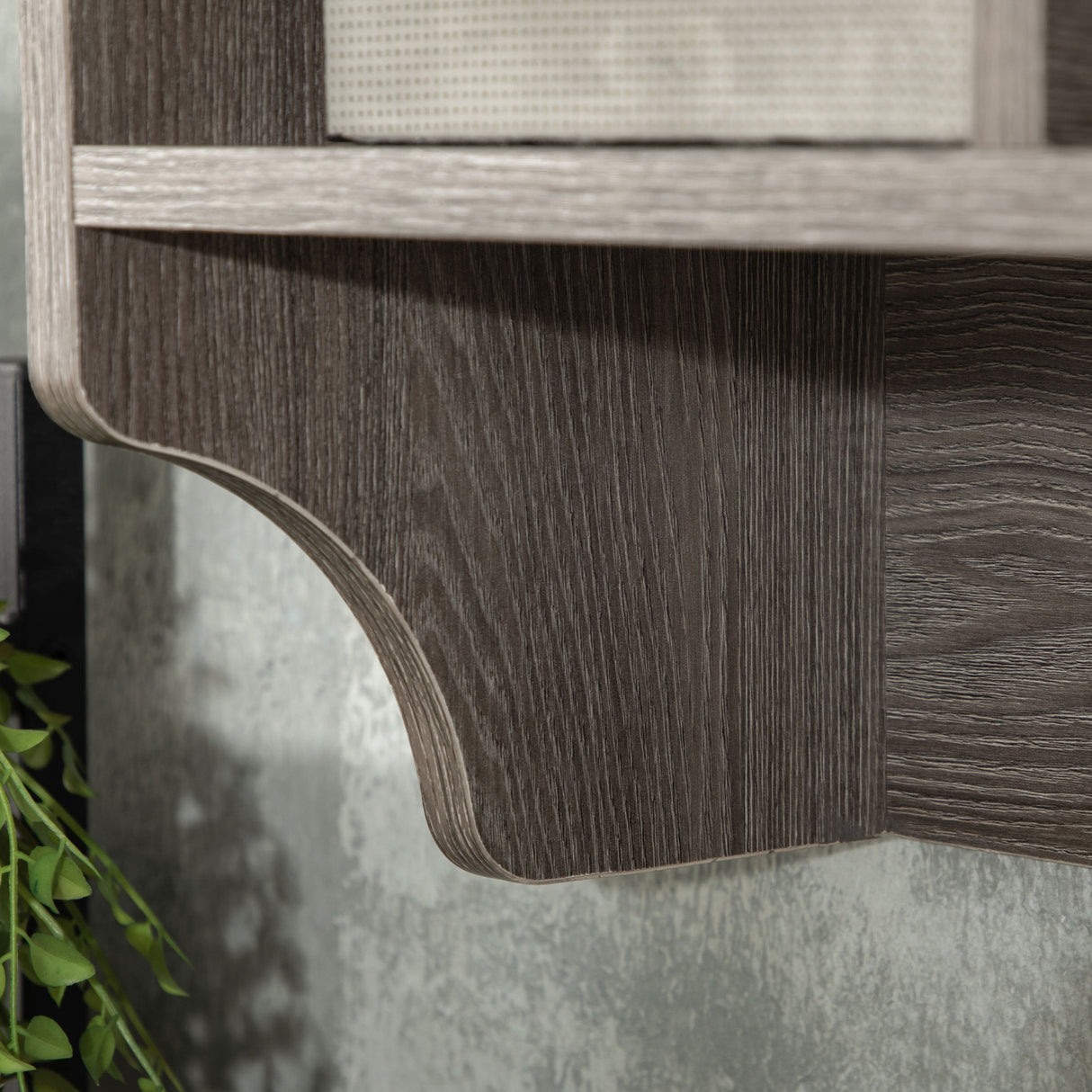 easycomfort easycomfort appendiabiti a muro stile rustico con 4 ganci e vani in legno e metallo 80x24x35 5cm grigio