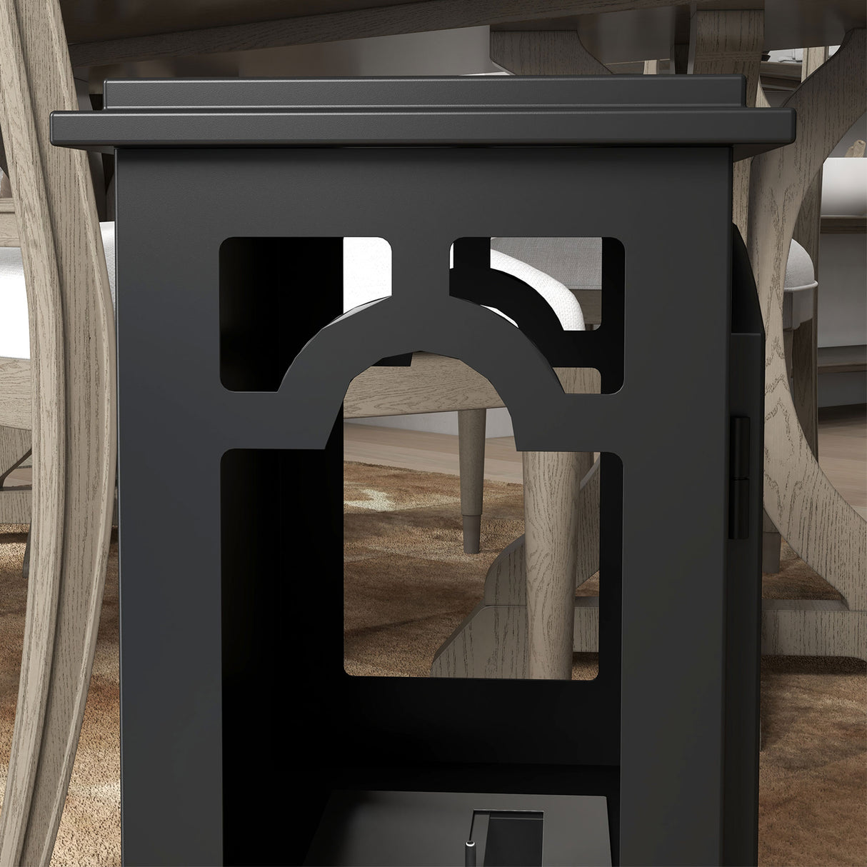 easycomfort easycomfort camino a bioetanolo da terra con bruciatore da 1 2l e copertura 25 45x28x54cm nero