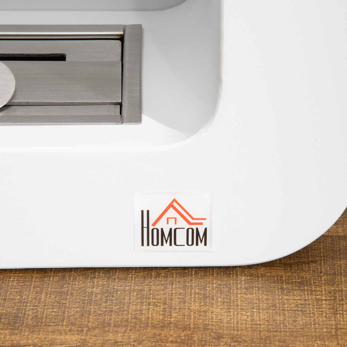 easycomfort easycomfort camino bioetanolo a parete in metallo da 2 5h di combustione con serbatoio 1 5l e copertura 20m 48x18x48 cm bianco