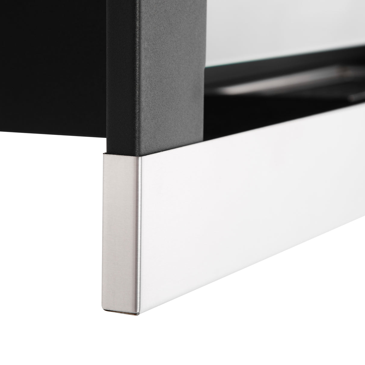 easycomfort easycomfort camino bioetanolo in acciaio inox 2 5h di combustione con serbatoio 1 5l e copertura 20m 90x16x40 cm argento