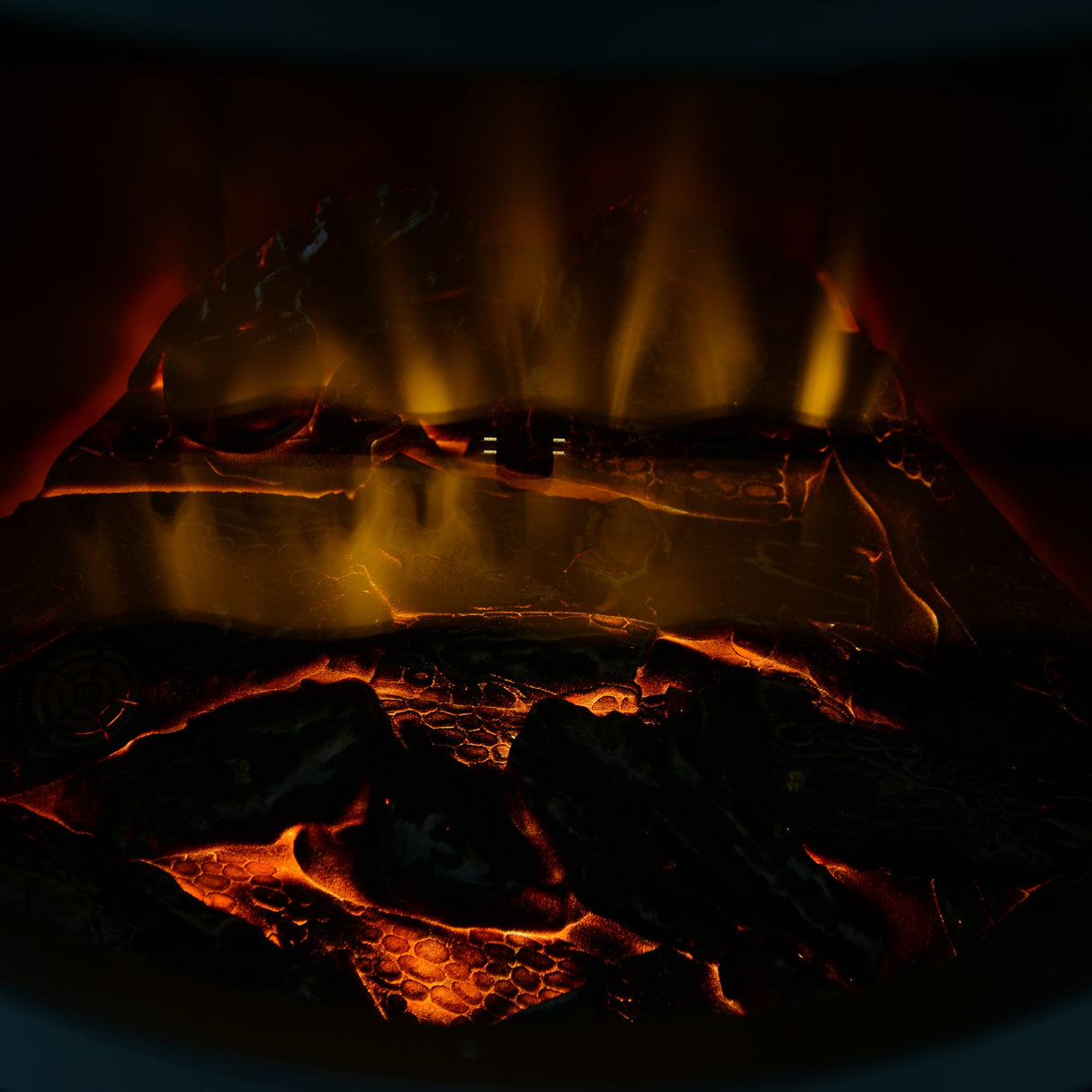 easycomfort easycomfort camino elettrico da terra potenza 900w2000w con effetto fiamma 41 41 64 5cm nero ean 8055776913162