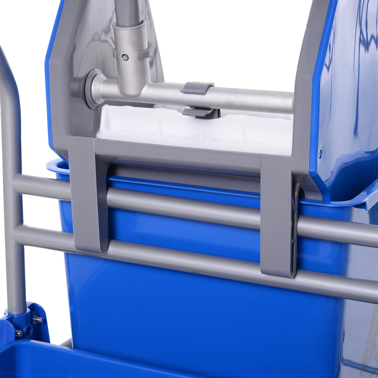 easycomfort easycomfort carrello delle pulizie professionale con secchio 25l e strizzatore blu ean 8054144135816