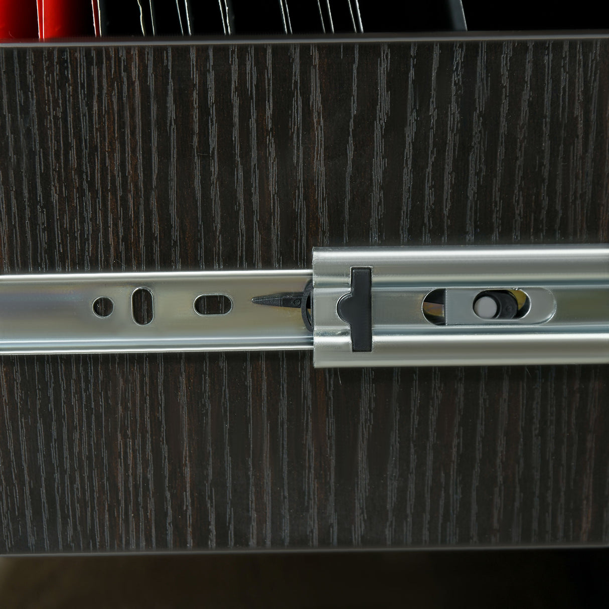 easycomfort easycomfort cassettiera ufficio in legno con 2 cassetti serratura e 2 chiavi color noce