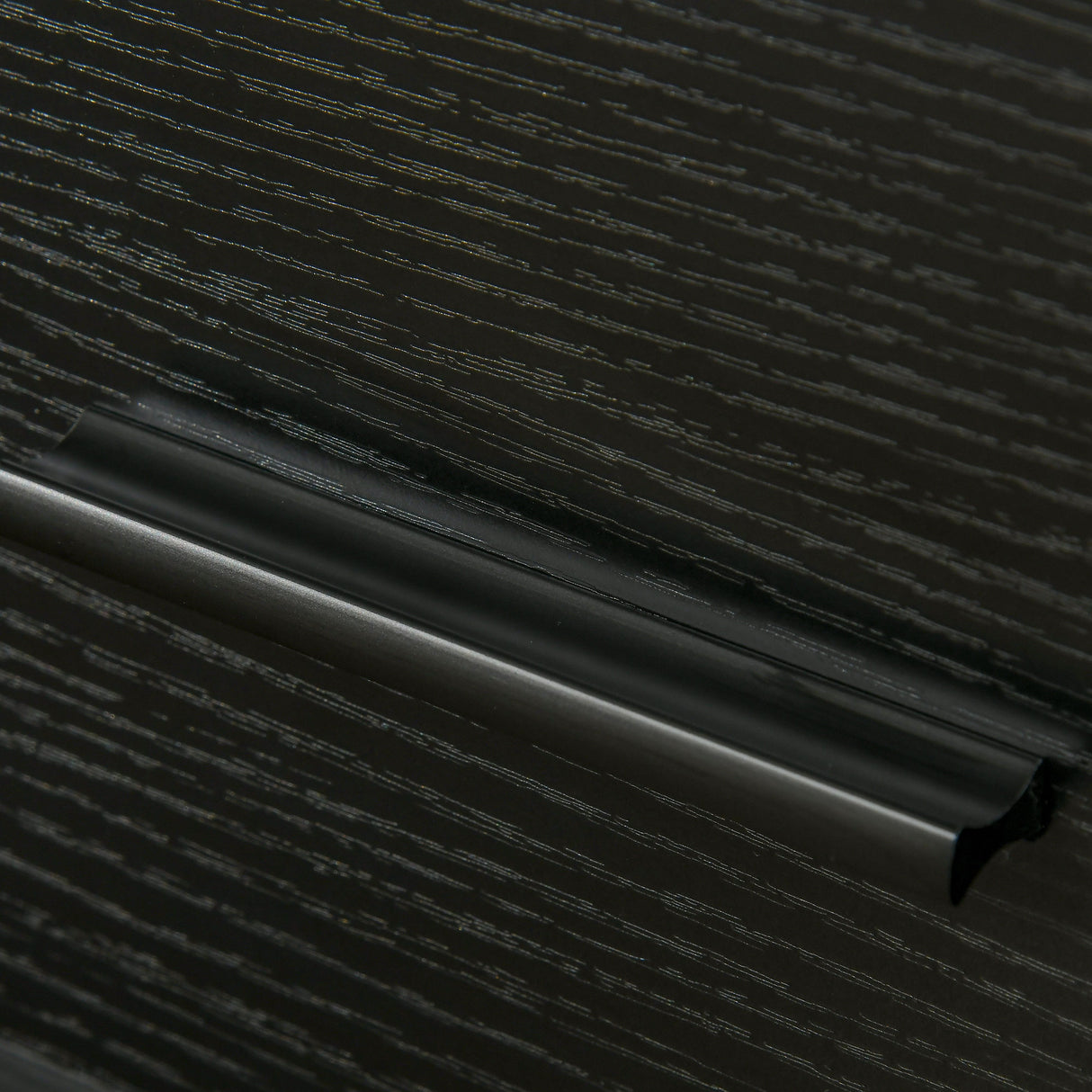 easycomfort easycomfort comodino moderno con cassetto e ripiano aperto per camera da letto e soggiorno in truciolato e acciaio 45x40x60cm nero