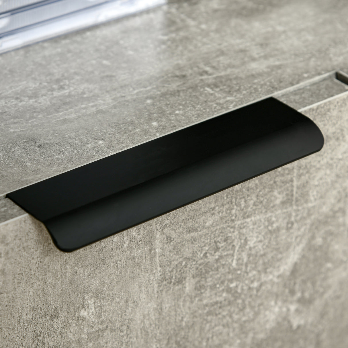 easycomfort easycomfort credenza moderna con armadietti a 2 ante e mensole regolabili 147x40x83cm effetto marmo grigio