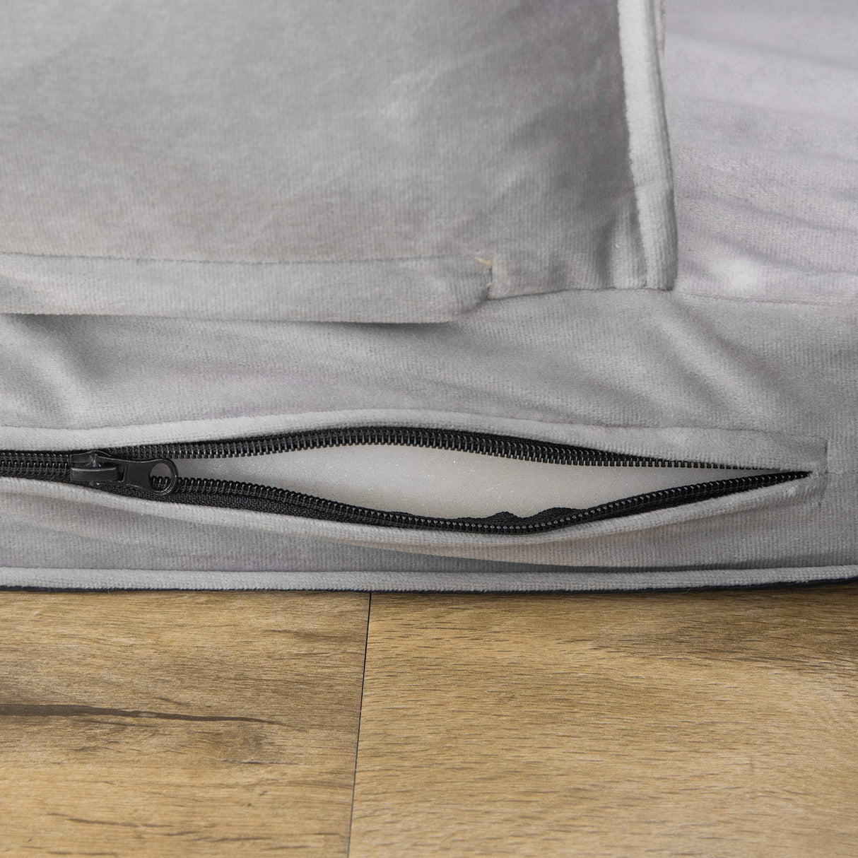 easycomfort easycomfort cuccia per cani e gatti da interni con cuscini rimovibili e lavabili lettino per cani imbottito 99x71x28cm grigio