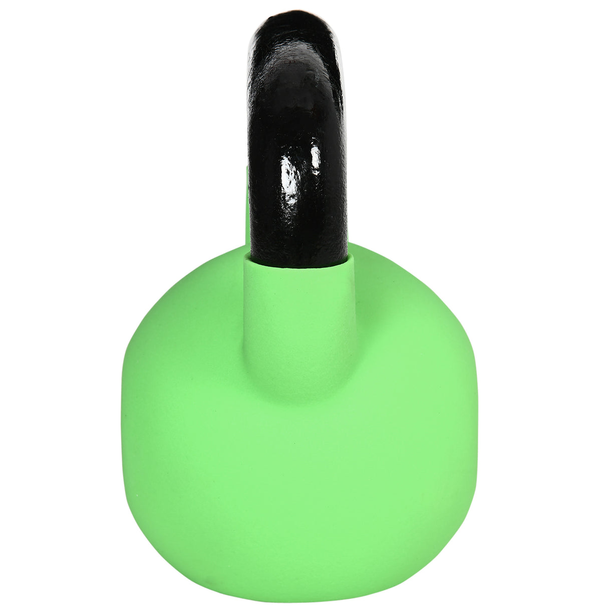 easycomfort easycomfort kettlebell 12 kg per allenamento spalle e bicipiti in metallo e gomma 20x13x23 cm verde