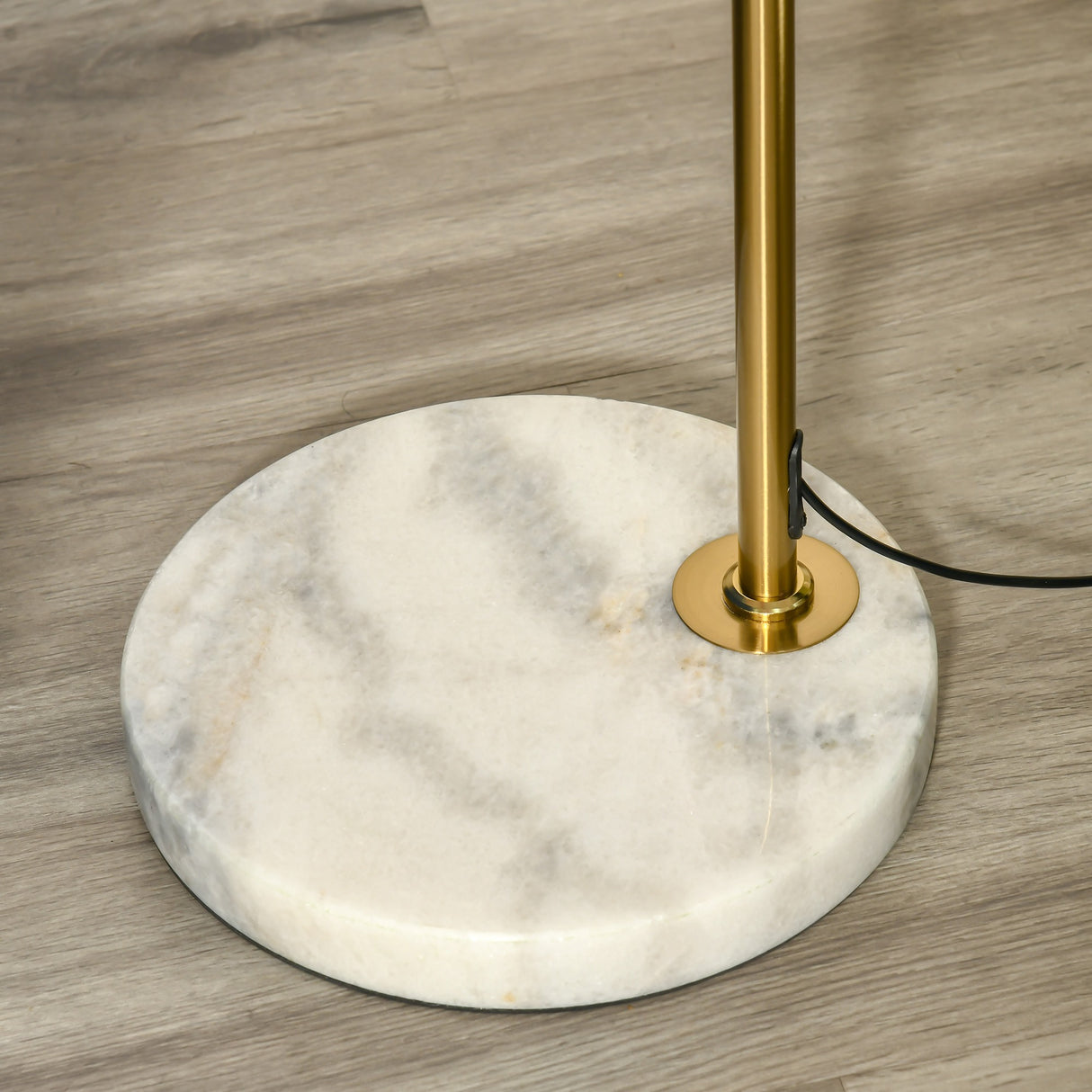 easycomfort easycomfort lampada da terra moderna con paralume regolabile 350 in metallo altezza 153cm oro