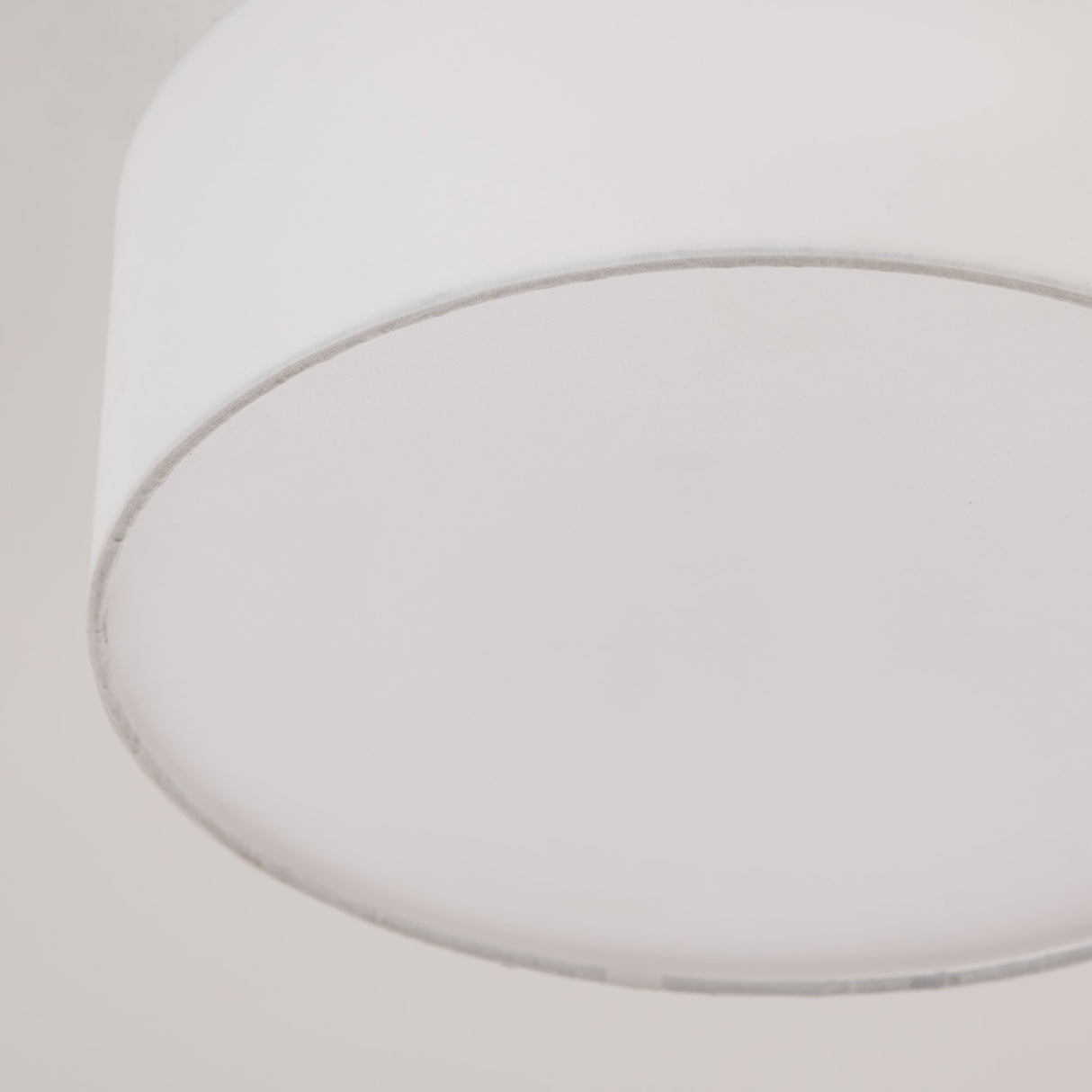 easycomfort easycomfort lampadario a soffitto moderno con paralume in tessuto bianco