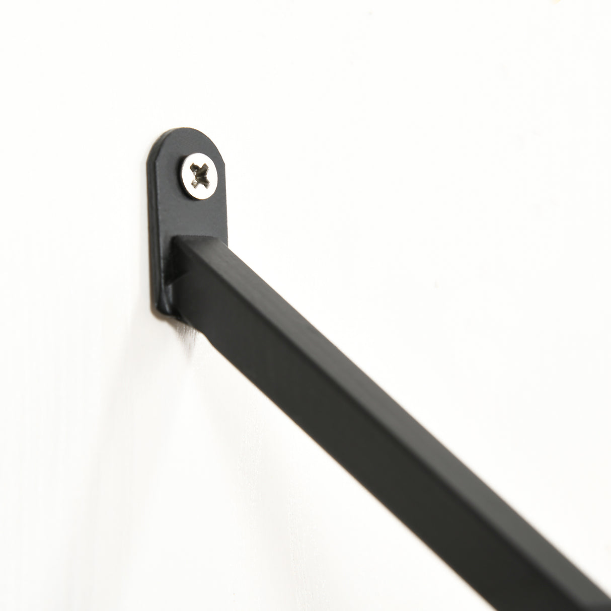 easycomfort easycomfort libreria moderna sospesa a scaletta in legno e metallo 51x15x63 5cm naturale