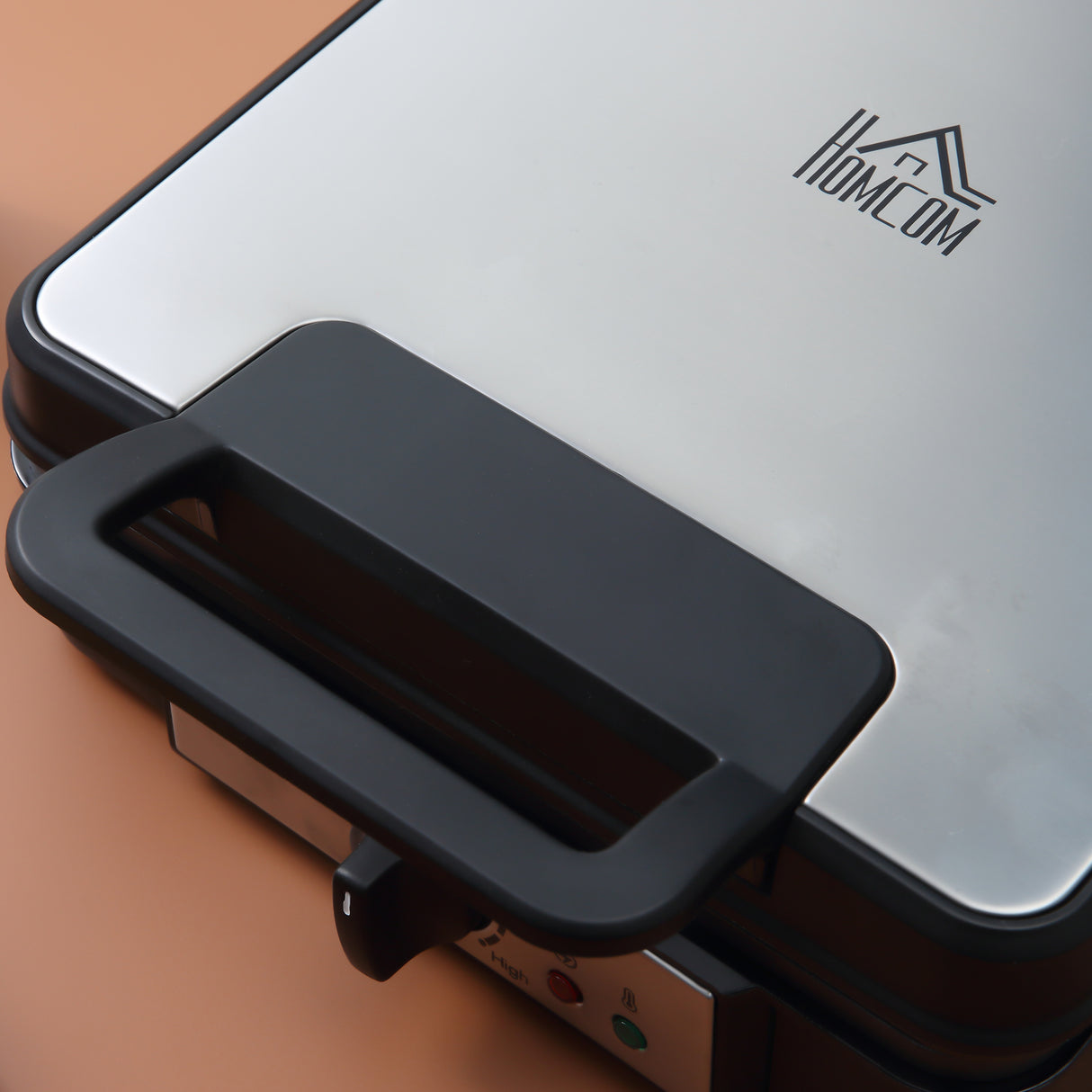 easycomfort easycomfort macchina per waffle con piastre antiaderenti e temperatura regolabile 1200w nero