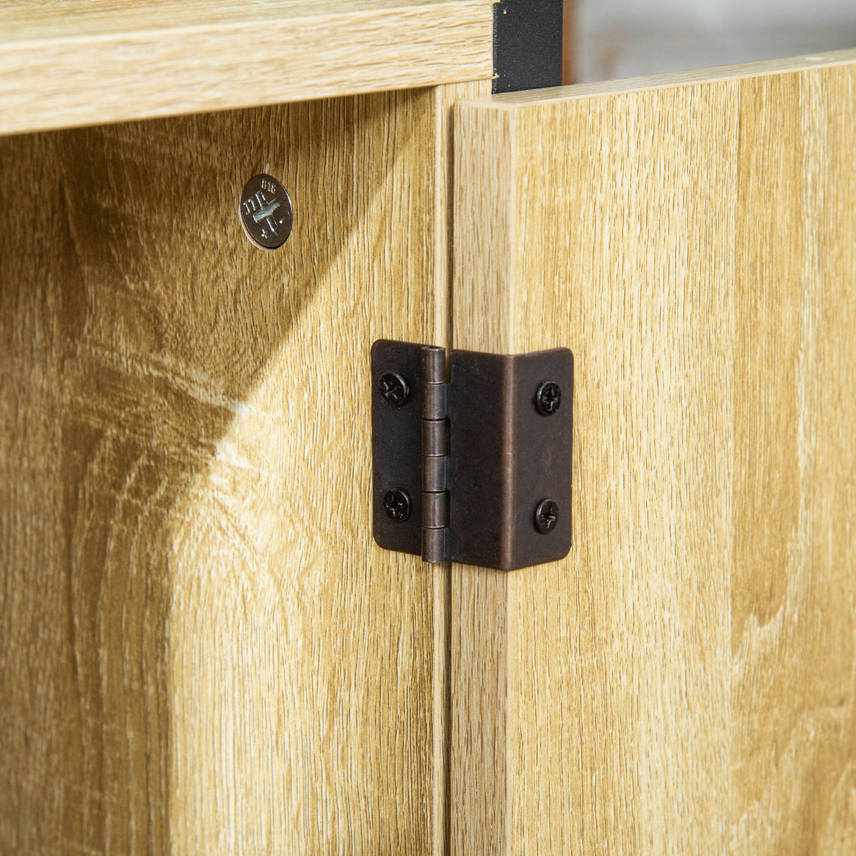 easycomfort easycomfort mobile lettiera per gatti con 2 ante e ingresso laterale 82 3x51x54cm color legno e nero