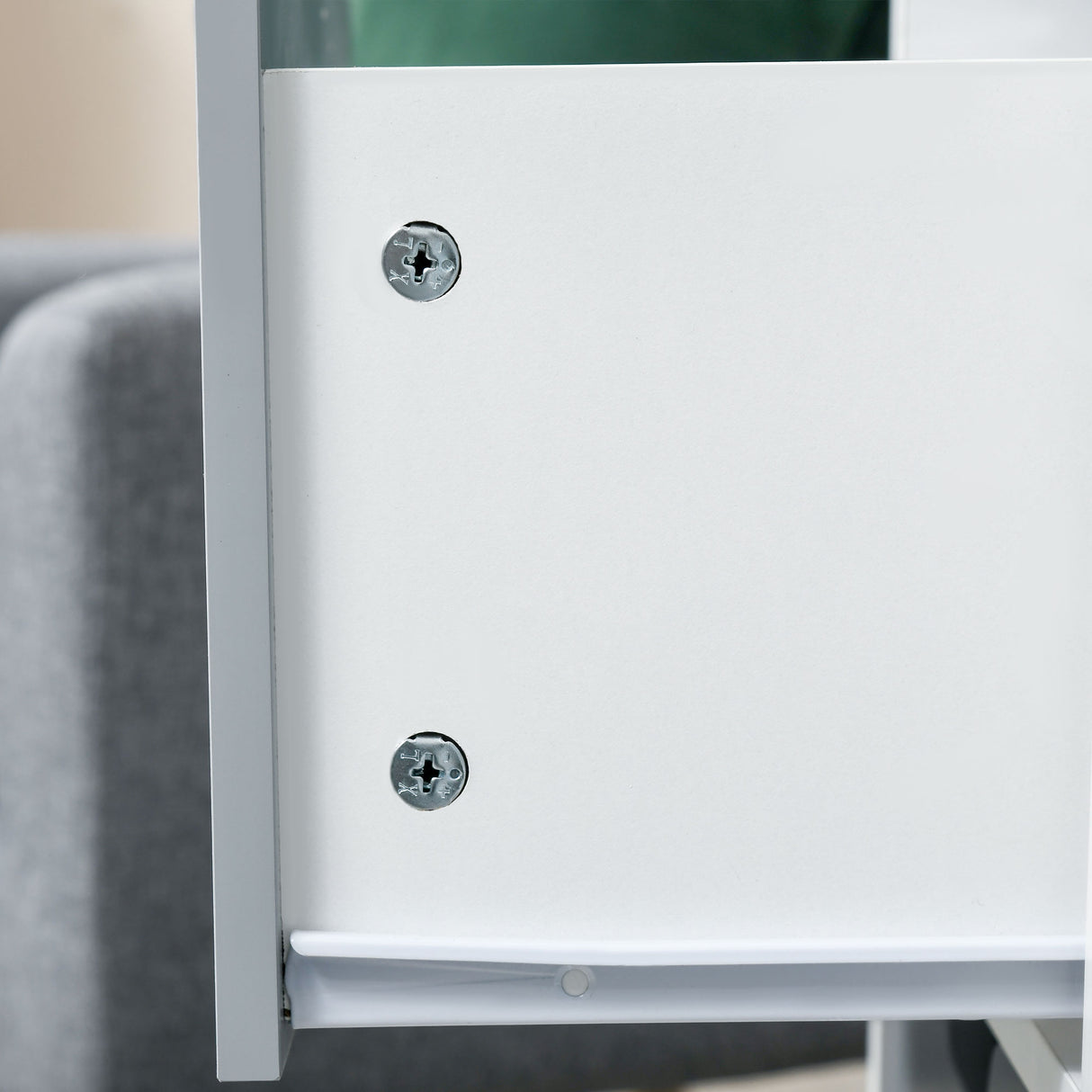 easycomfort easycomfort mobile libreria con 4 cassetti e 3 ripiani per casa e ufficio in mdf e truciolato 76x30x173cm