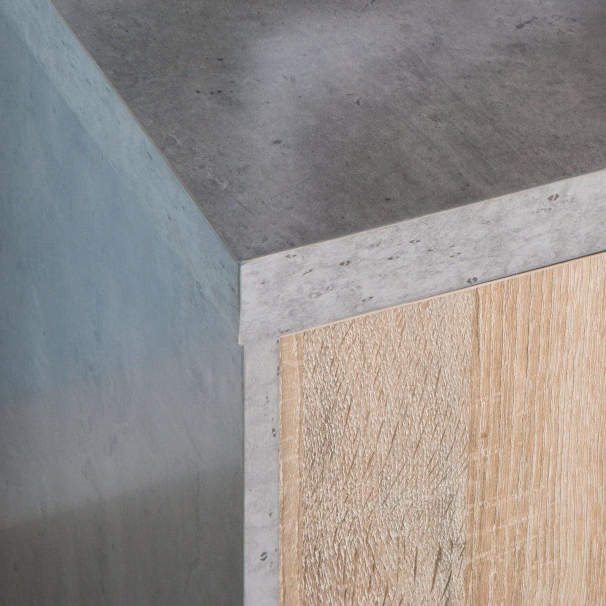 easycomfort easycomfort mobile tv in legno moderno con armadietti da salotto con passacavi120x40x44cm legnogrigio